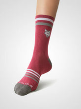 Cotton Enriched Socks - Burgundy